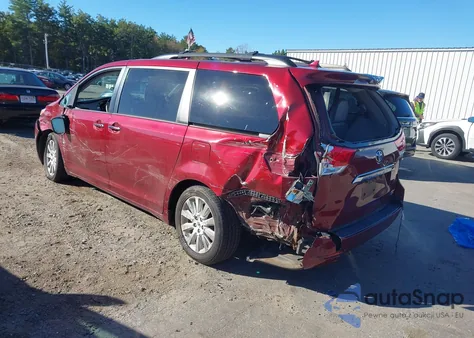 2012 Toyota Sienna Xle/Limited из США, поврежденный, VIN 5TDDK3DC3CS044206